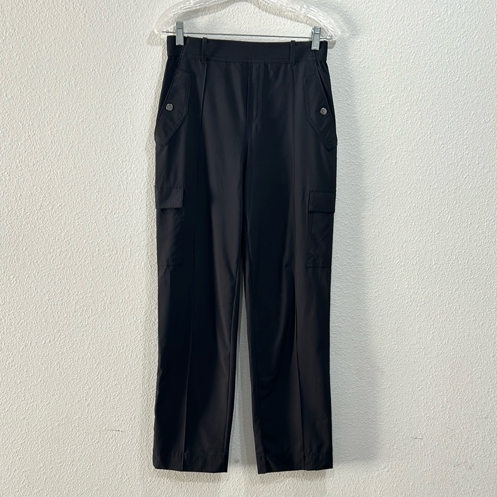 Athleta Pants Womens 6 Trekkie North Pockets Hiking Nylon Black
